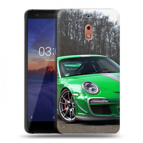 Дизайнерский силиконовый чехол для Nokia 2.1 Porsche