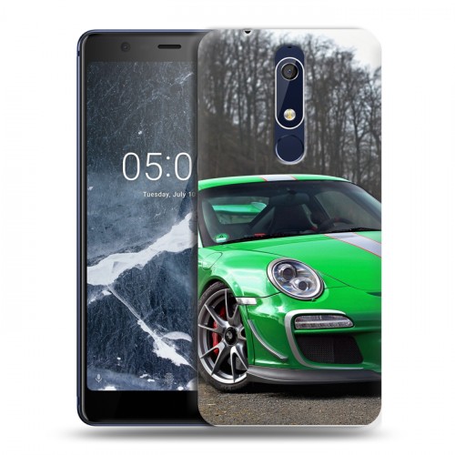 Дизайнерский пластиковый чехол для Nokia 5.1 Porsche