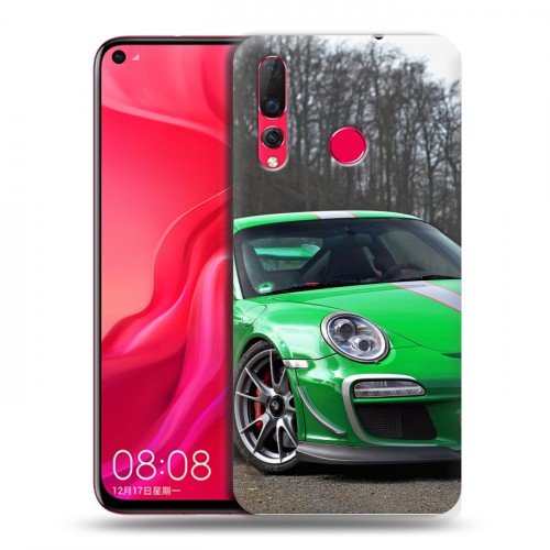 Дизайнерский пластиковый чехол для Huawei Nova 4 Porsche