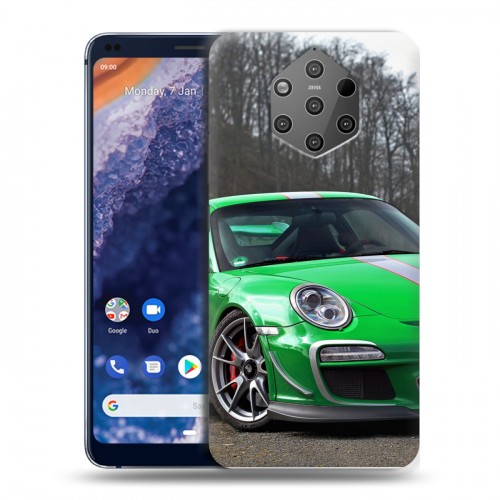 Дизайнерский силиконовый чехол для Nokia 9 PureView Porsche