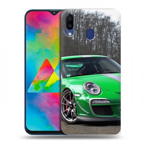 Дизайнерский силиконовый чехол для Samsung Galaxy M20 Porsche