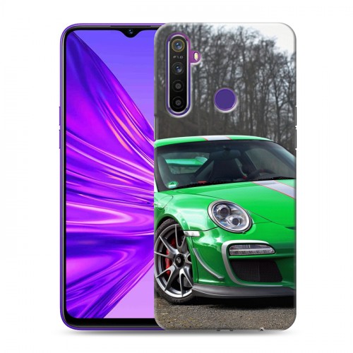 Дизайнерский силиконовый чехол для Realme 5 Porsche