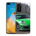 Дизайнерский пластиковый чехол для Huawei P40 Porsche