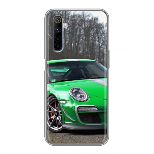 Дизайнерский силиконовый чехол для Realme 6 Porsche