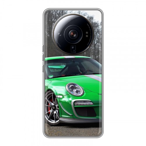 Дизайнерский силиконовый чехол для Xiaomi 12S Ultra Porsche