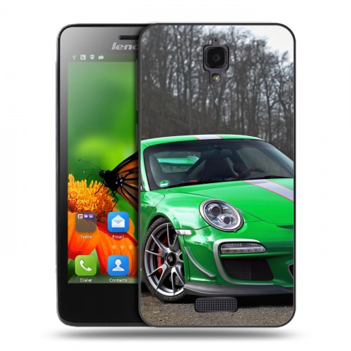 Дизайнерский пластиковый чехол для Lenovo S660 Porsche