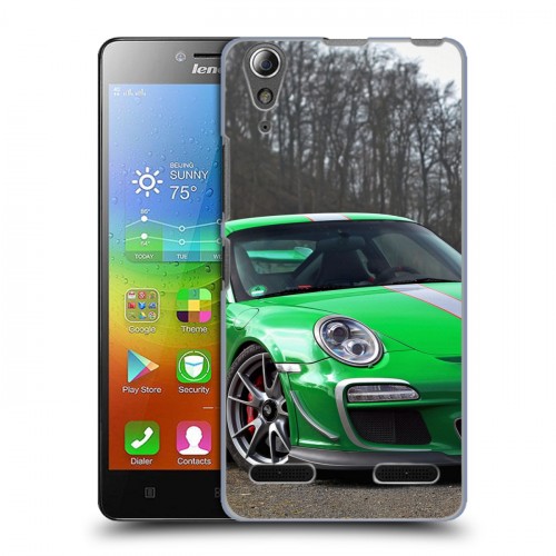 Дизайнерский пластиковый чехол для Lenovo A6000 Porsche