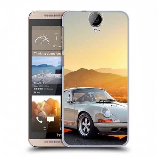 Дизайнерский пластиковый чехол для HTC One E9+ Porsche