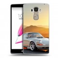 Дизайнерский силиконовый чехол для LG G4 Stylus Porsche