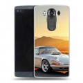 Дизайнерский пластиковый чехол для LG V10 Porsche