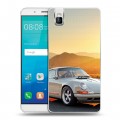 Дизайнерский пластиковый чехол для Huawei ShotX Porsche