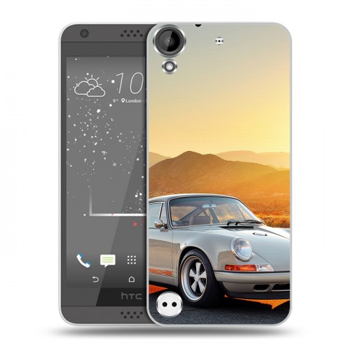 Дизайнерский пластиковый чехол для HTC Desire 530 Porsche