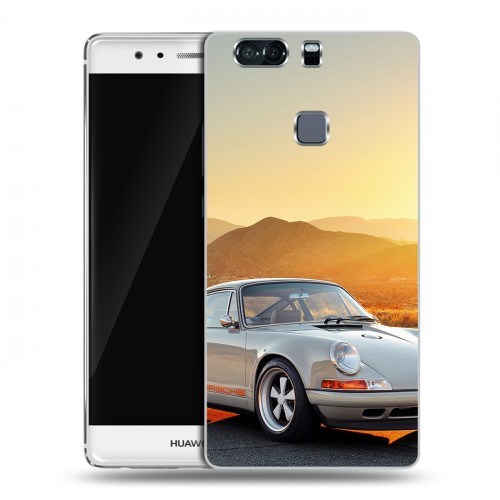 Дизайнерский пластиковый чехол для Huawei P9 Plus Porsche