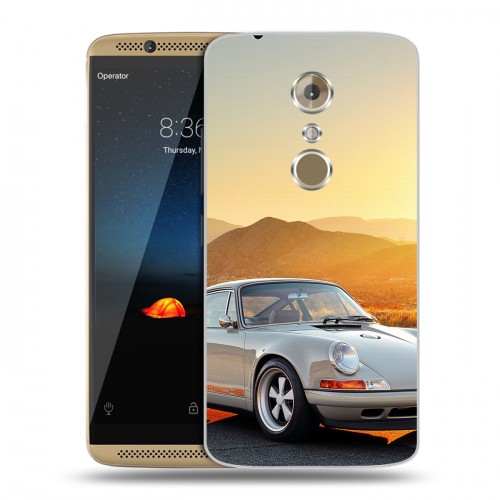 Дизайнерский пластиковый чехол для ZTE Axon 7 Porsche