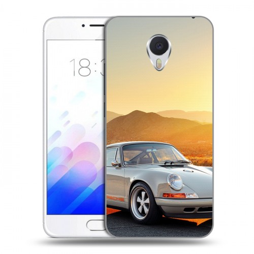 Дизайнерский пластиковый чехол для Meizu M3E Porsche