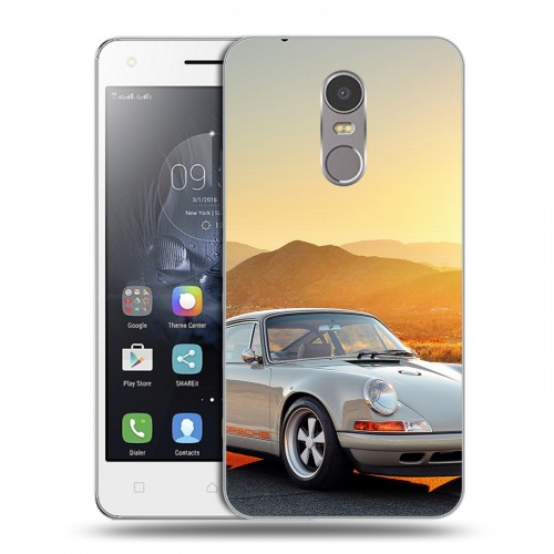 Дизайнерский пластиковый чехол для Lenovo K6 Note Porsche