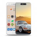 Дизайнерский пластиковый чехол для ZTE Blade V8 Porsche