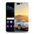 Дизайнерский пластиковый чехол для Huawei P10 Porsche