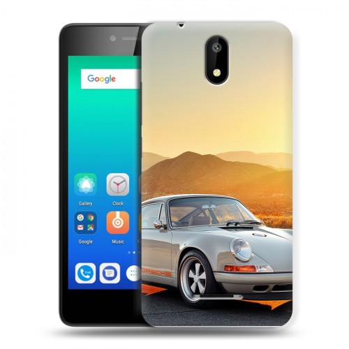 Дизайнерский силиконовый чехол для Micromax Q409 Porsche