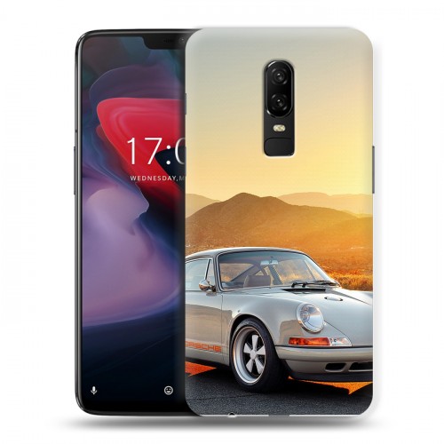 Дизайнерский пластиковый чехол для OnePlus 6 Porsche