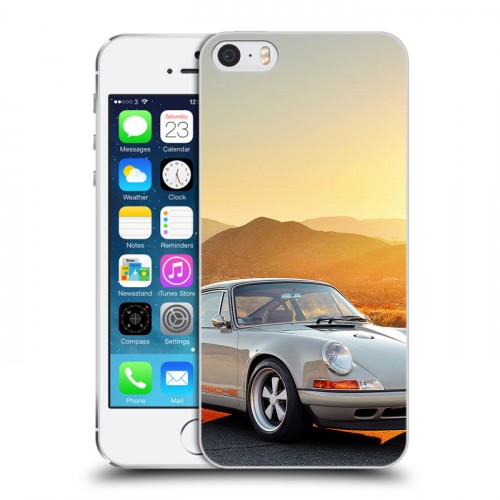 Дизайнерский пластиковый чехол для Iphone 5s Porsche