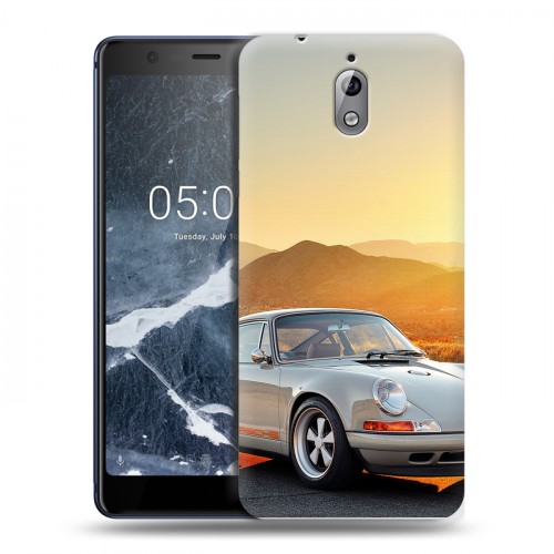 Дизайнерский пластиковый чехол для Nokia 3.1 Porsche