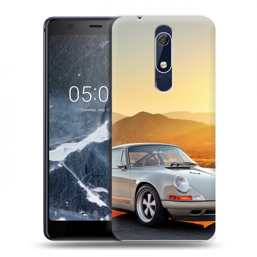 Дизайнерский пластиковый чехол для Nokia 5.1 Porsche