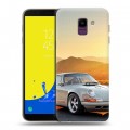 Дизайнерский пластиковый чехол для Samsung Galaxy J6 Porsche