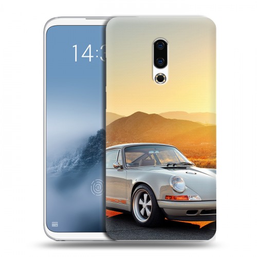 Дизайнерский силиконовый чехол для Meizu 16th Plus Porsche