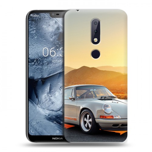 Дизайнерский пластиковый чехол для Nokia 6.1 Plus Porsche