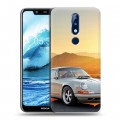 Дизайнерский пластиковый чехол для Nokia 5.1 Plus Porsche