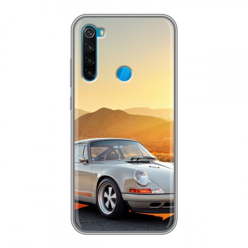 Дизайнерский силиконовый чехол для Xiaomi RedMi Note 8 Porsche