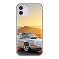 Дизайнерский пластиковый чехол для Iphone 11 Porsche