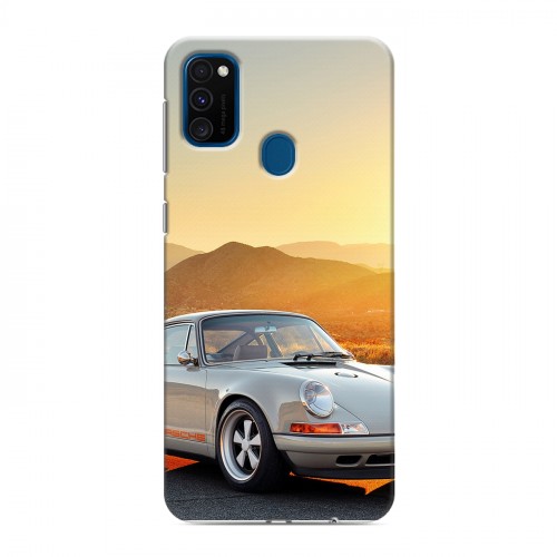 Дизайнерский силиконовый чехол для Samsung Galaxy M30s Porsche