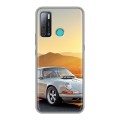 Дизайнерский силиконовый с усиленными углами чехол для Tecno Pouvoir 4 Porsche