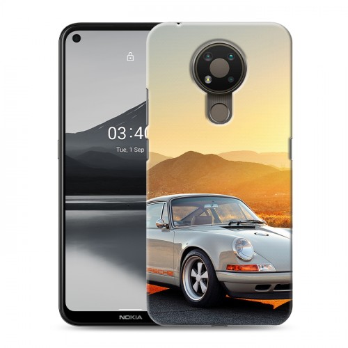 Дизайнерский силиконовый чехол для Nokia 3.4 Porsche