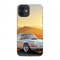 Дизайнерский силиконовый чехол для Iphone 12 Porsche