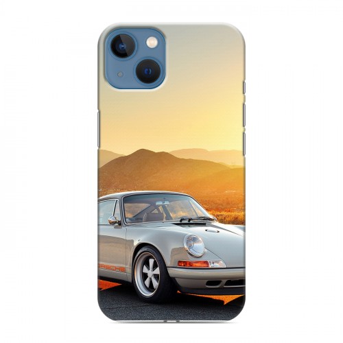 Дизайнерский силиконовый чехол для Iphone 13 Porsche