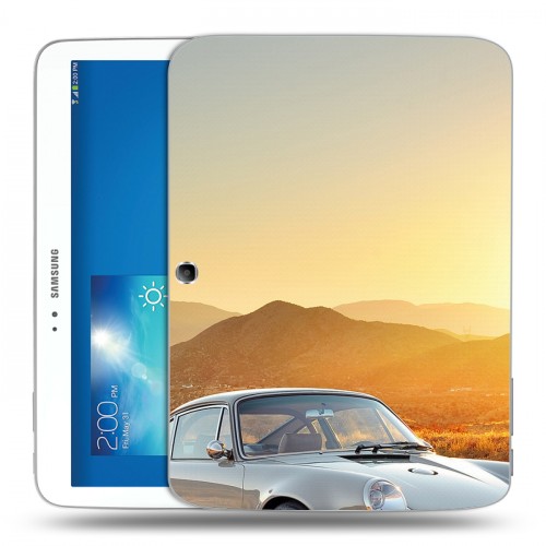 Дизайнерский силиконовый чехол для Samsung Galaxy Tab 3 10.1 Porsche