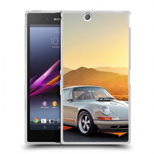 Дизайнерский пластиковый чехол для Sony Xperia Z Ultra  Porsche