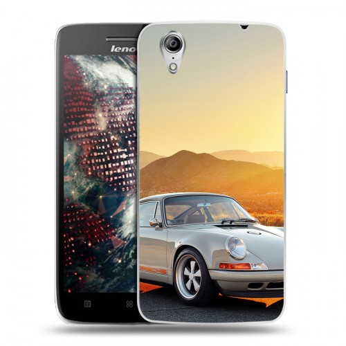 Дизайнерский пластиковый чехол для Lenovo Vibe X Porsche