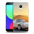 Дизайнерский пластиковый чехол для Meizu MX4 Porsche