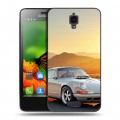 Дизайнерский пластиковый чехол для Lenovo S660 Porsche