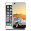 Дизайнерский силиконовый чехол для Iphone 6 Plus/6s Plus Porsche