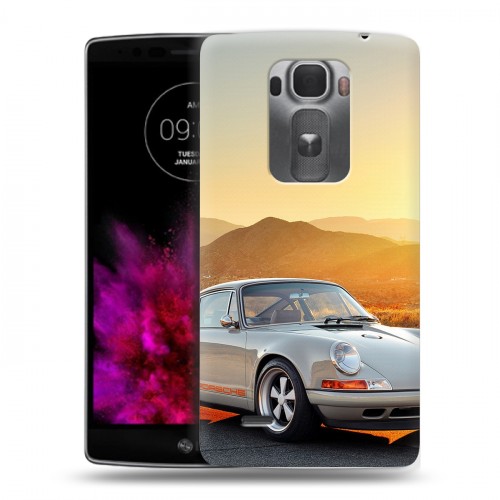 Дизайнерский пластиковый чехол для LG G Flex 2 Porsche