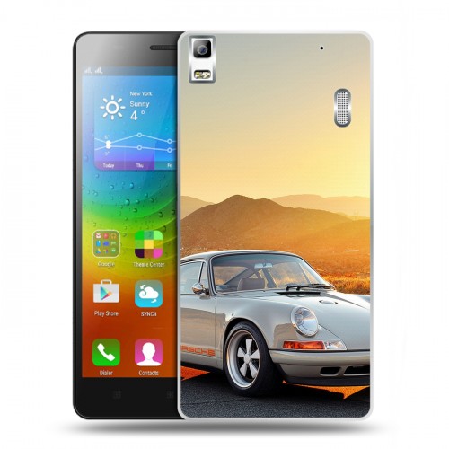 Дизайнерский пластиковый чехол для Lenovo A7000 Porsche