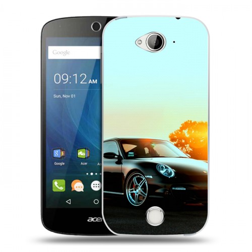 Дизайнерский силиконовый чехол для Acer Liquid Z530 Porsche