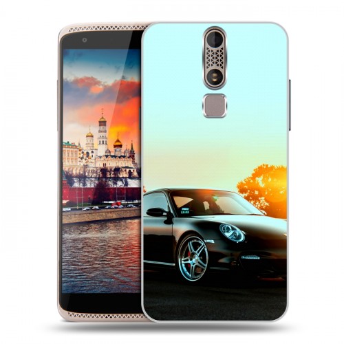 Дизайнерский пластиковый чехол для ZTE Axon Mini Porsche