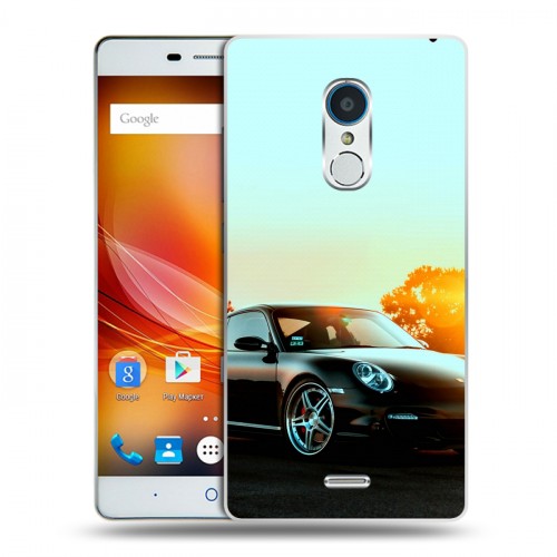 Дизайнерский пластиковый чехол для ZTE Blade X9 Porsche