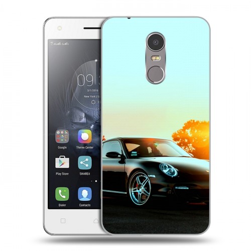 Дизайнерский пластиковый чехол для Lenovo K6 Note Porsche